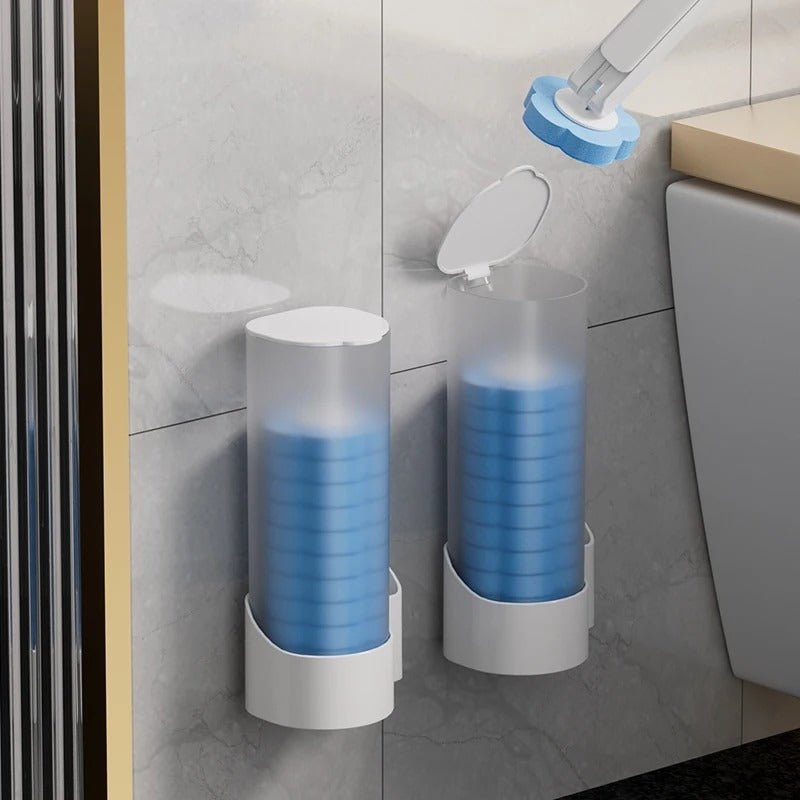 Cleangly Toilet Brush with Disposable Brush Heads