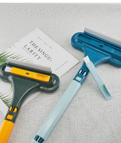 Cleangly Double-Sided Window Cleaner Squeegee (Comes with additional window cleaning tool!)