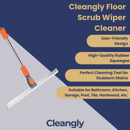 Cleangly Floor Scrub Wiper Cleaner