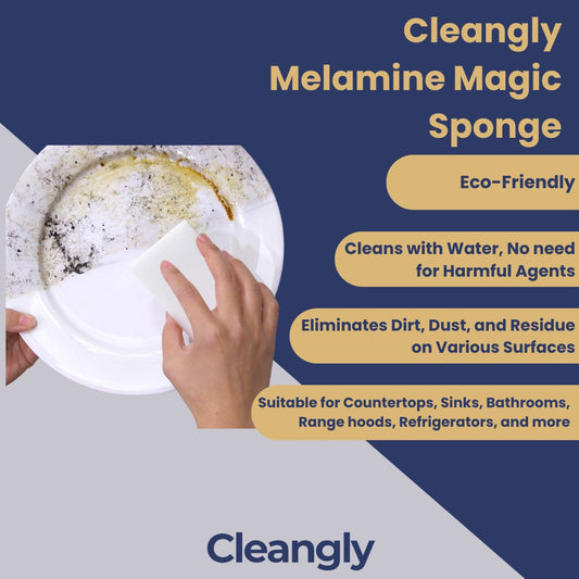 Cleangly Melamine Magic Sponge (Pack of 10)
